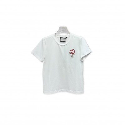 GUCCI WHITE SHORT SLEEVES
